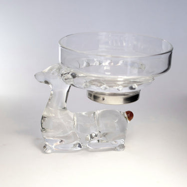 2-piece glass deer gongfu infuser