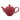 16.9 ounce English Garden Teapot Glossy Pink